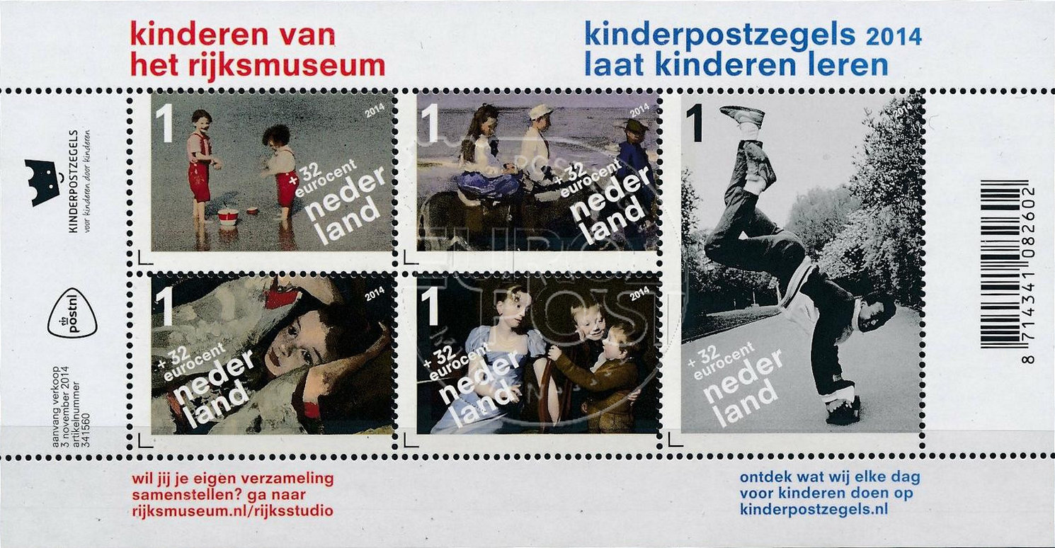 Kinderpostzegels Kinderpleisterblikje Kinderpleisters 2012